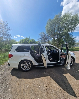 Mercedes-Benz GL cena 111000 przebieg: 220000, rok produkcji 2012 z Wrocław małe 37